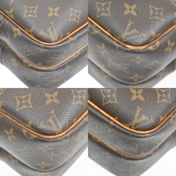 LOUIS VUITTON Reporter PM Crossbody Shoulder Bag Monogram Leather M45254 30EE715 - Picture 7 of 15